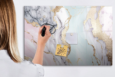 Schreib magnettafel Eine stylische Tafel für Notizen und Fotos