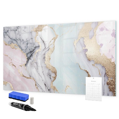 Schreib magnettafel Eine stylische Tafel für Notizen und Fotos