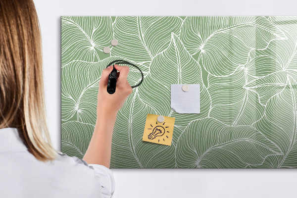 Schreib magnettafel Stilvolle Foto-Pinnwand