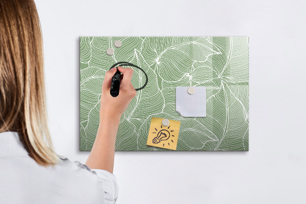 Schreib magnettafel Stilvolle Foto-Pinnwand