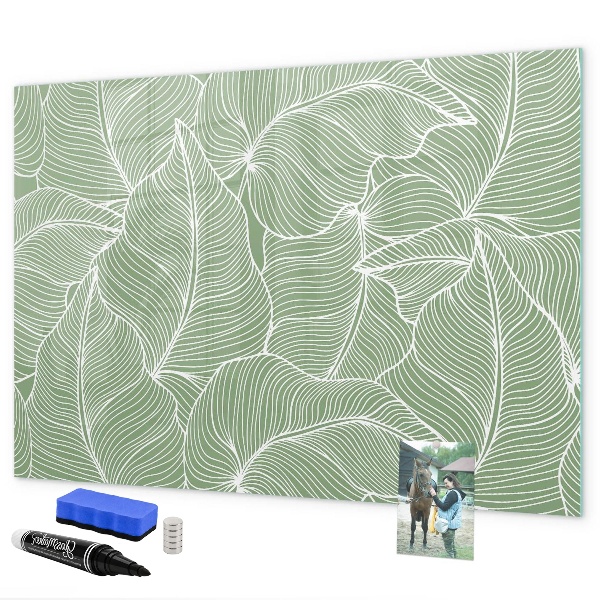 Schreib magnettafel Stilvolle Foto-Pinnwand
