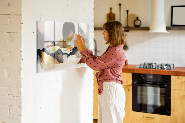 Schreib magnettafel Moderne Pinnwand für Fotos und Notizen