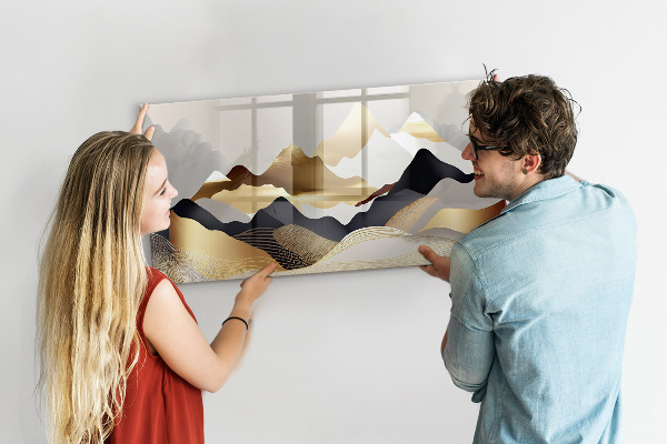 Schreib magnettafel Moderne Pinnwand für Fotos und Notizen