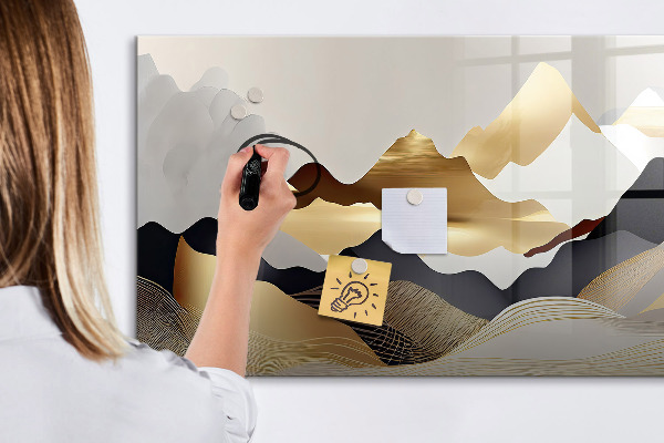 Schreib magnettafel Moderne Pinnwand für Fotos und Notizen