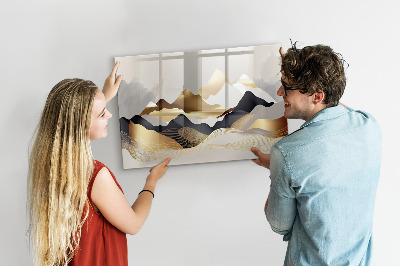 Schreib magnettafel Moderne Pinnwand für Fotos und Notizen