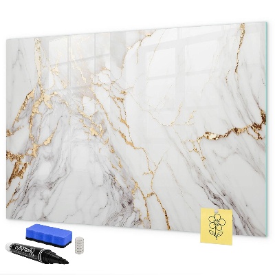 Magnettafel zum schreiben Stilvolle Pinnwand für Fotos und Notizen