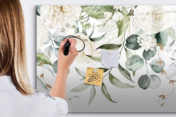 Magnettafel zum schreiben Kreative Foto-Pinnwand