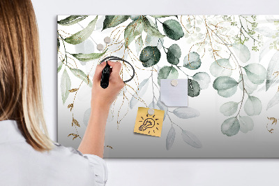 Schreib magnettafel Stilvolle Pinnwand für Fotos und Notizen