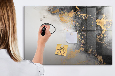 Schreib magnettafel Eine stylische Tafel für Notizen und Fotos