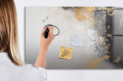 Schreib magnettafel Eine stylische Tafel für Notizen und Fotos