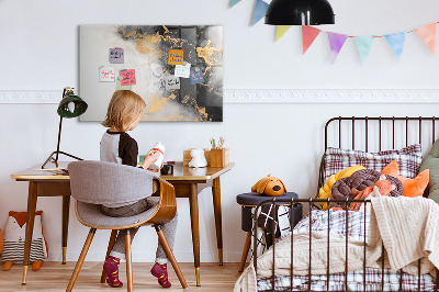 Schreib magnettafel Eine stylische Tafel für Notizen und Fotos