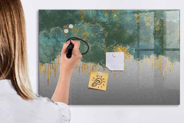 Magnettafel zum schreiben Kreative Fotopräsentationswand