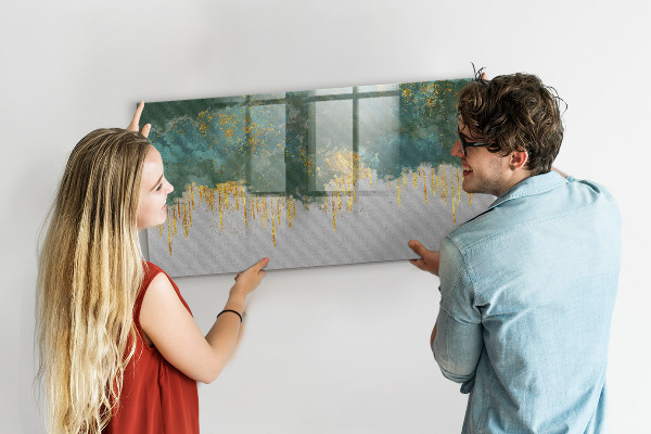 Magnettafel zum schreiben Kreative Fotopräsentationswand