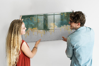 Magnettafel zum schreiben Kreative Fotopräsentationswand