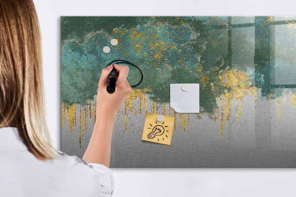 Magnettafel zum schreiben Kreative Fotopräsentationswand