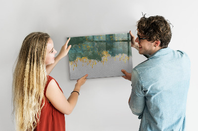 Magnettafel zum schreiben Kreative Fotopräsentationswand