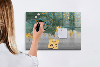 Magnettafel zum schreiben Kreative Fotopräsentationswand