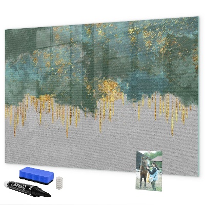 Magnettafel zum schreiben Kreative Fotopräsentationswand