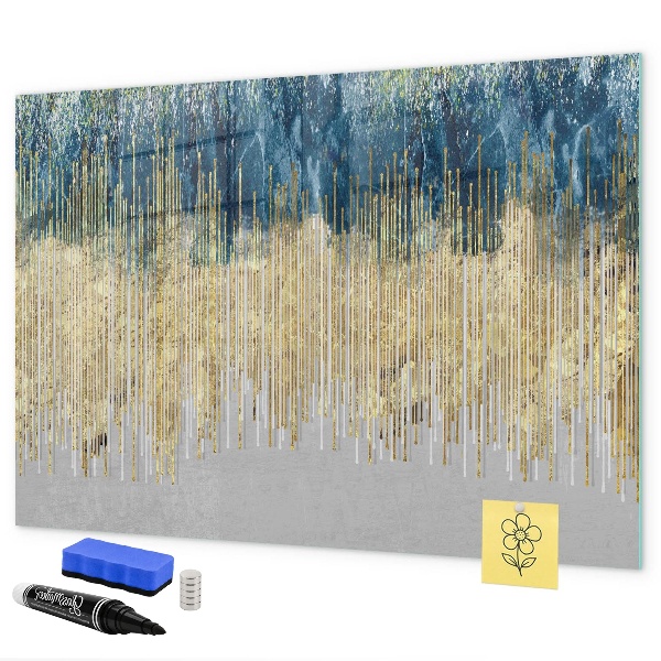 Schreib magnettafel Farbige Tafel zur Präsentation von Fotos