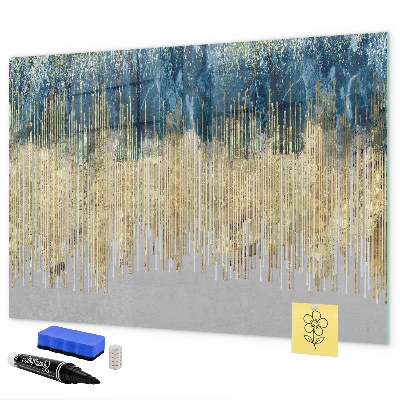 Schreib magnettafel Farbige Tafel zur Präsentation von Fotos