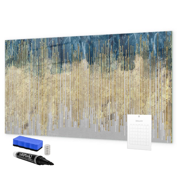 Schreib magnettafel Farbige Tafel zur Präsentation von Fotos