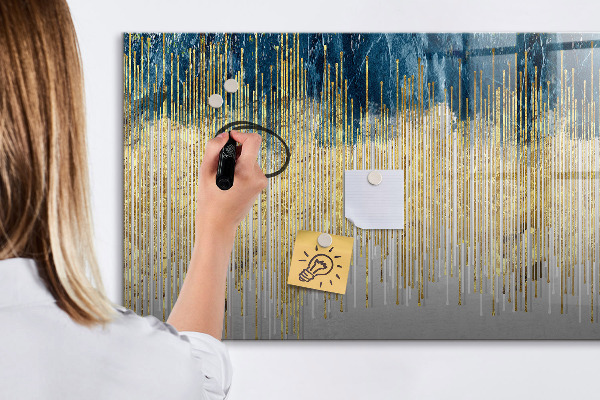 Schreib magnettafel Farbige Tafel zur Präsentation von Fotos