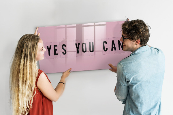 Magnettafel zum schreiben Ein inspirierender Raum für Selbstausdruck