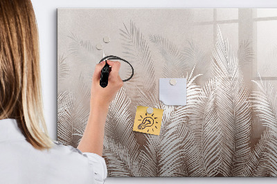 Schreib magnettafel Stilvolle Pinnwand für Fotos und Notizen
