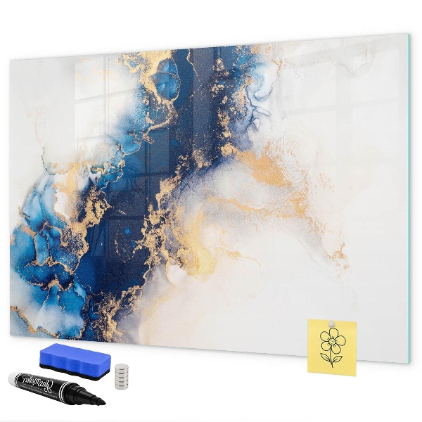 Magnettafel zum schreiben Moderne Pinnwand für Fotos und Notizen