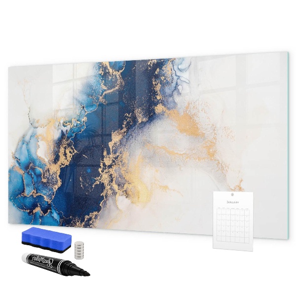 Magnettafel zum schreiben Moderne Pinnwand für Fotos und Notizen