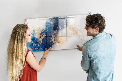 Magnettafel zum schreiben Moderne Pinnwand für Fotos und Notizen
