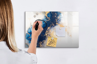 Magnettafel zum schreiben Moderne Pinnwand für Fotos und Notizen