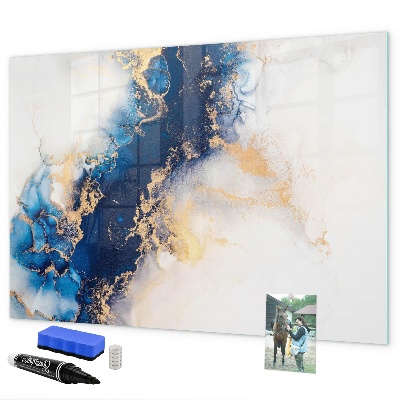 Magnettafel zum schreiben Moderne Pinnwand für Fotos und Notizen