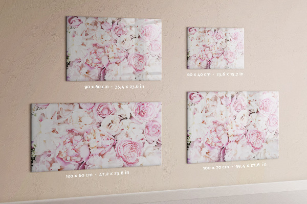 Schreib magnettafel Blumentafel für Notizen und Fotos