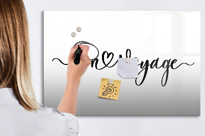 Magnettafel zum schreiben Ein kreativer Raum für Erinnerungen und Fotos