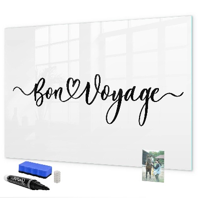 Magnettafel zum schreiben Ein kreativer Raum für Erinnerungen und Fotos