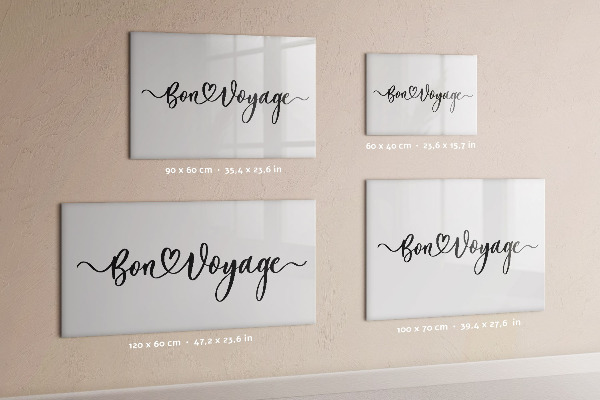 Magnettafel zum schreiben Ein kreativer Raum für Erinnerungen und Fotos