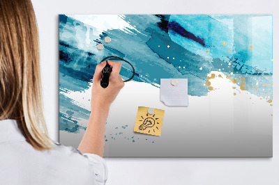 Magnettafel zum schreiben Ein farbenfrohes Poster zur Präsentation von Fotos