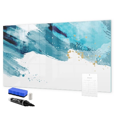 Magnettafel zum schreiben Ein farbenfrohes Poster zur Präsentation von Fotos