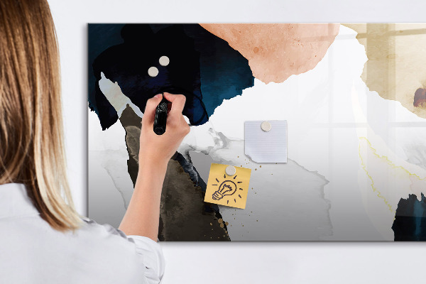 Schreib magnettafel Ein kreativer Raum zur Präsentation von Fotos