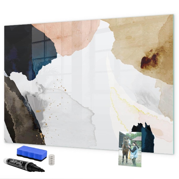 Schreib magnettafel Ein kreativer Raum zur Präsentation von Fotos