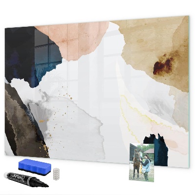 Schreib magnettafel Ein kreativer Raum zur Präsentation von Fotos
