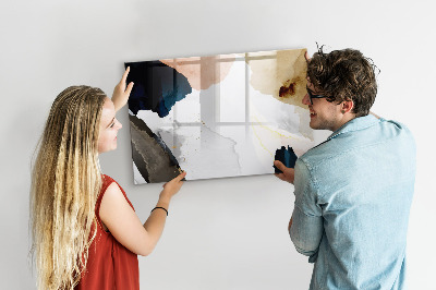 Schreib magnettafel Ein kreativer Raum zur Präsentation von Fotos
