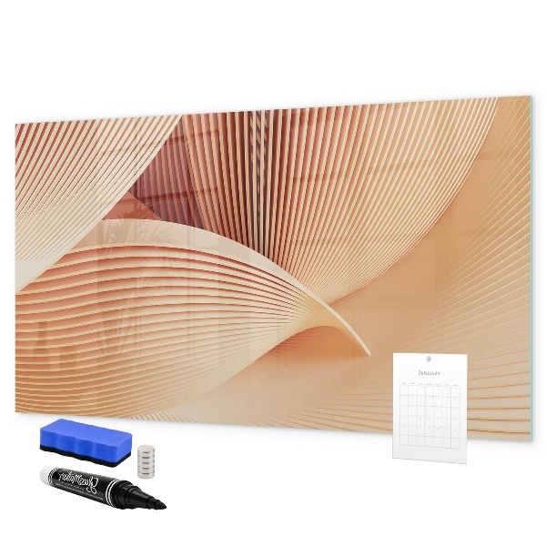 Magnettafel zum schreiben Moderne Fotodisplaytafel