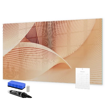 Magnettafel zum schreiben Moderne Fotodisplaytafel