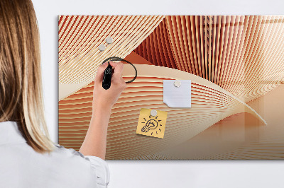 Magnettafel zum schreiben Moderne Fotodisplaytafel