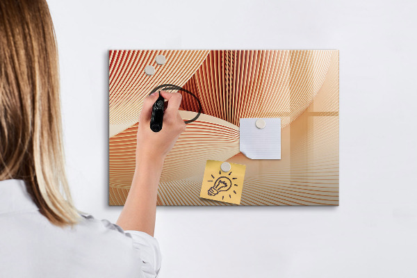 Magnettafel zum schreiben Moderne Fotodisplaytafel