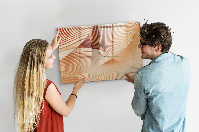 Magnettafel zum schreiben Moderne Fotodisplaytafel