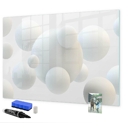 Magnettafel zum schreiben Platz für Erinnerungen und Notizen