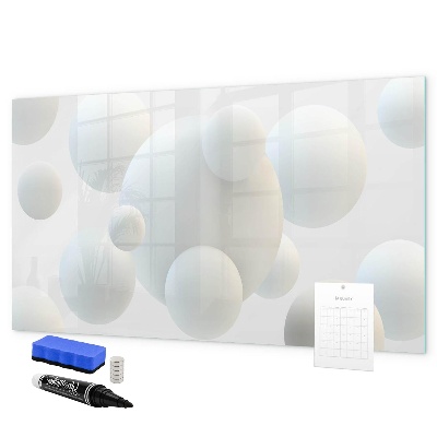 Magnettafel zum schreiben Platz für Erinnerungen und Notizen
